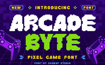 Arcade Byte Font