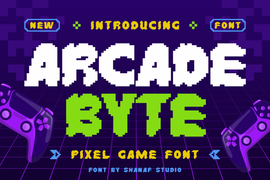 Arcade Byte Font