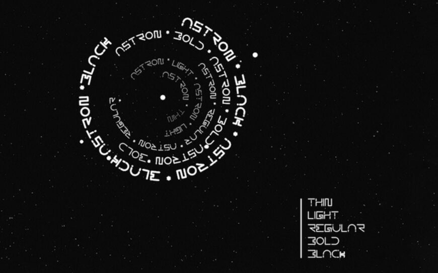 Astron Font Family