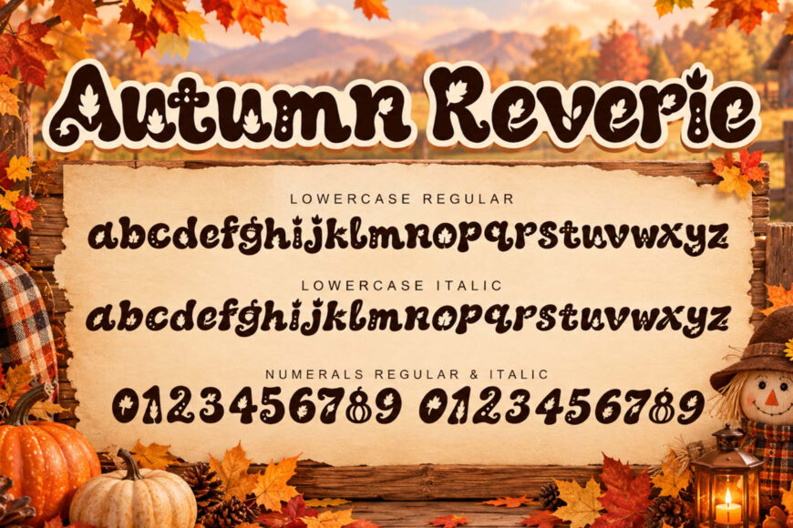 Autumn Reverie Font