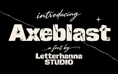 Axeblast Font