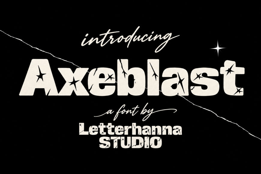 Axeblast Font
