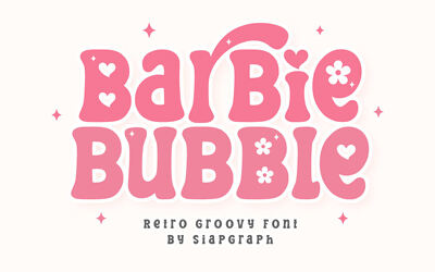 Barbie Bubble Font