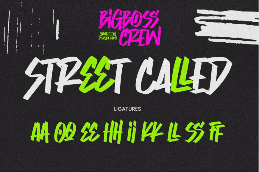 Bigboss Crew Font