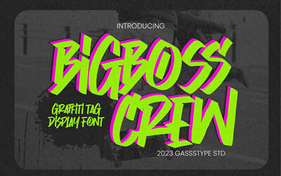 Bigboss Crew Font