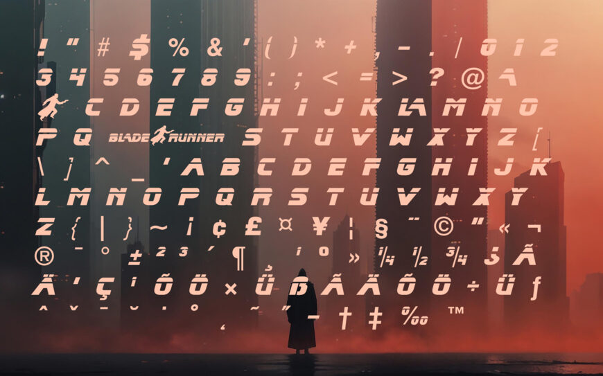 Blade Runner Movie Font