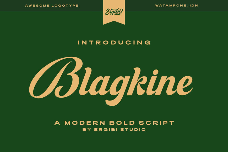 Blagkine Font