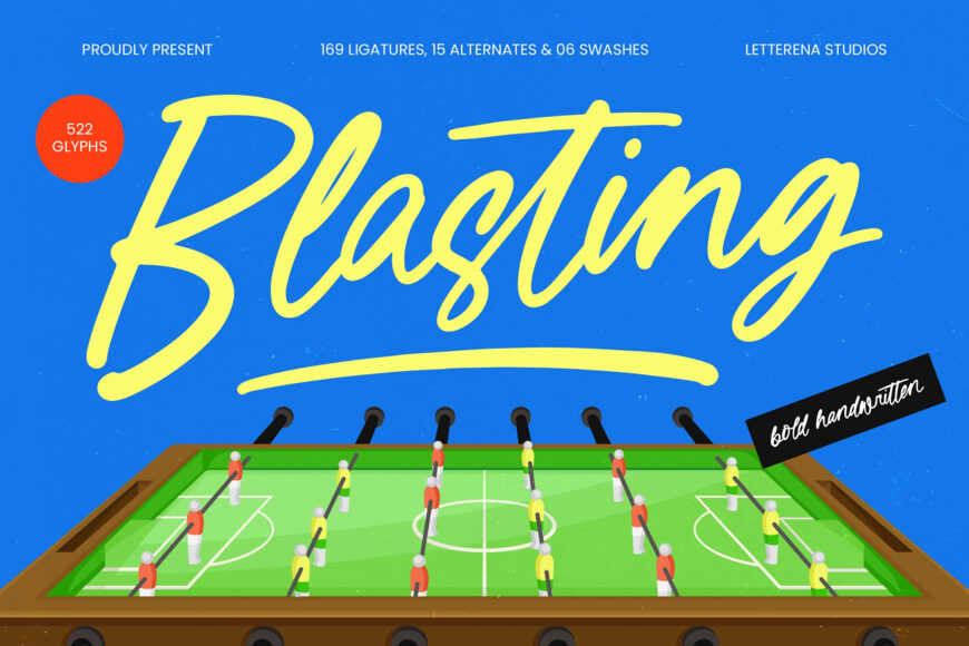 Blasting Font