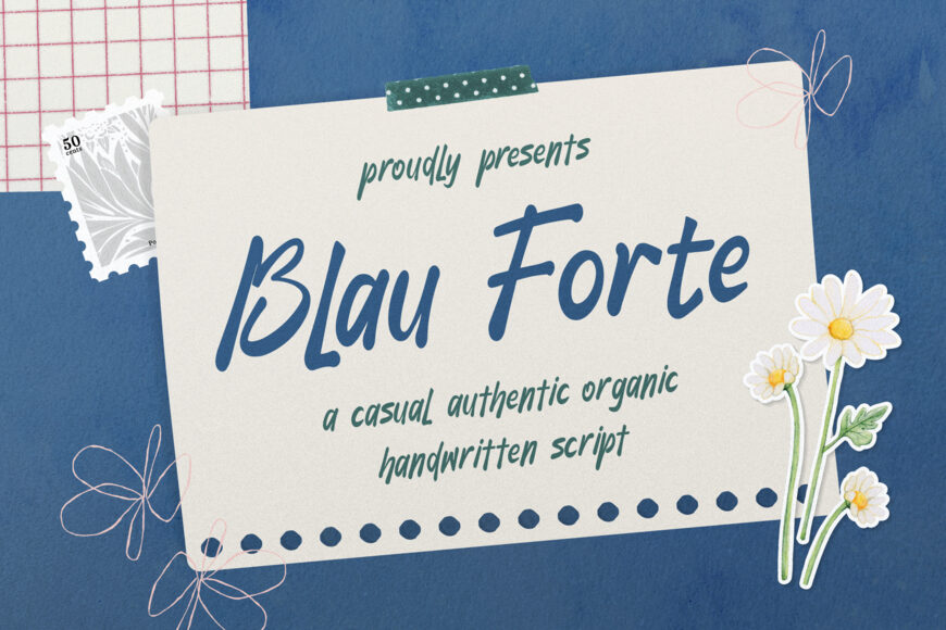 Blau Forte Font