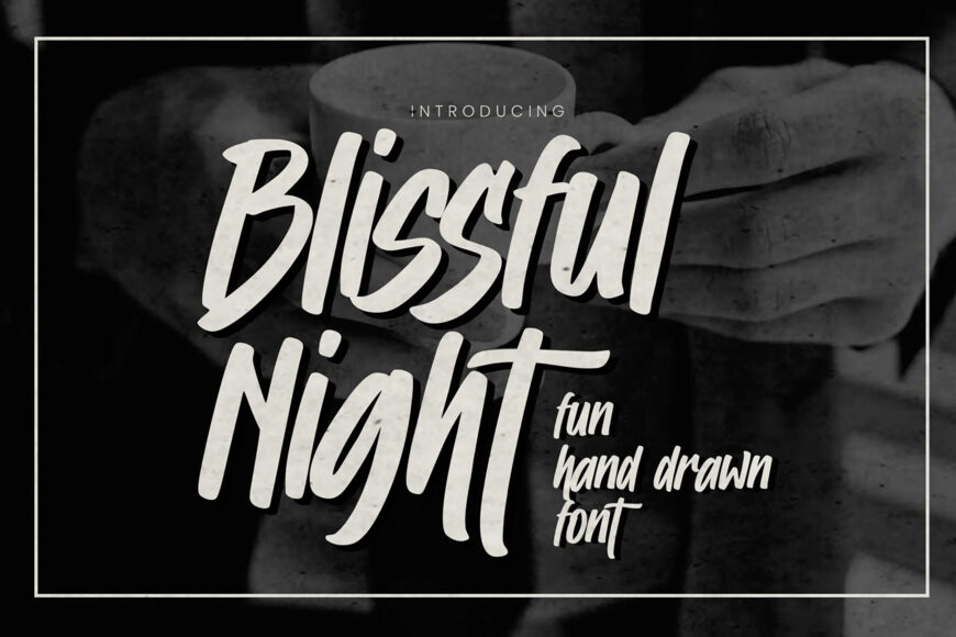 Blissful Night Font