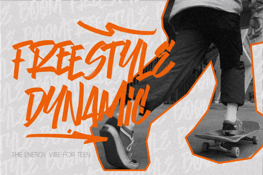 Boom Tags Font