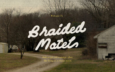 Braided Motel Font