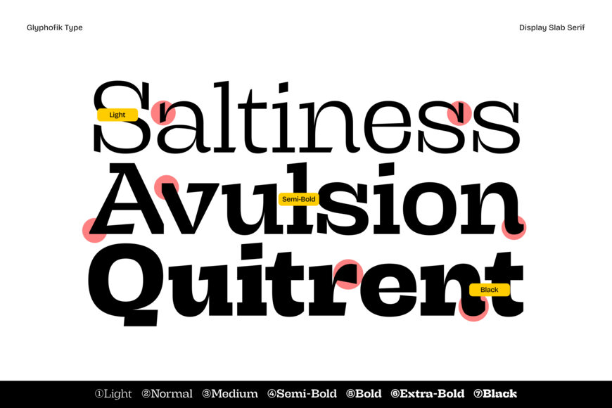 Brikton Slab Font Family