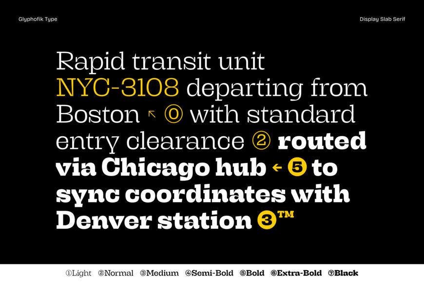 Brikton Slab Font Family
