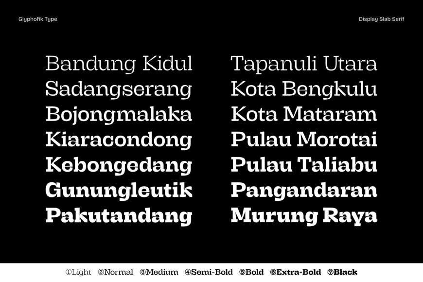 Brikton Slab Font Family