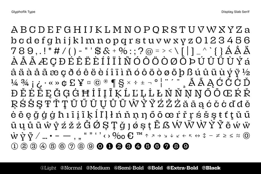 Brikton Slab Font Family