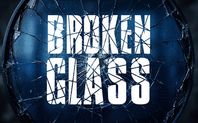 Broken Glass Font