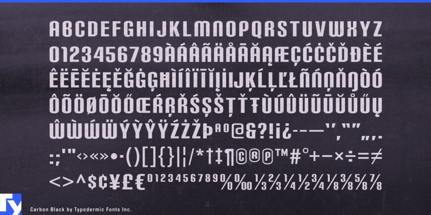 Carbon Font
