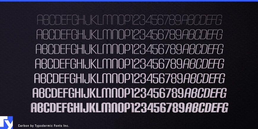 Carbon Font