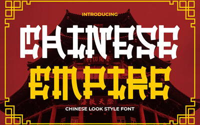 Chinese Empire Font