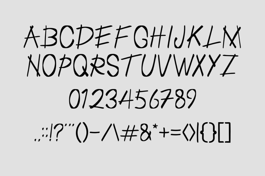 Chinese Takeaway Font
