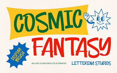 Cosmic Fantasy Font