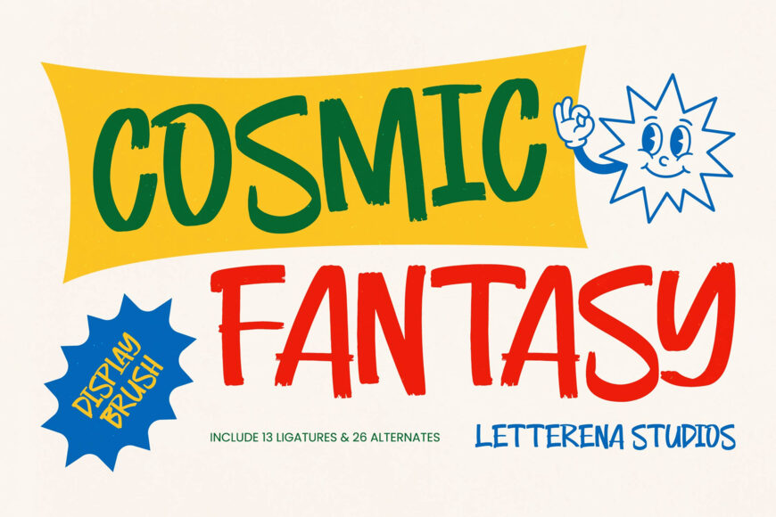 Cosmic Fantasy Font