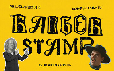 CS Ranger Stamp Font