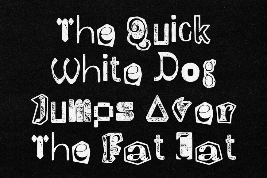 Cs Ranger Stamp Font