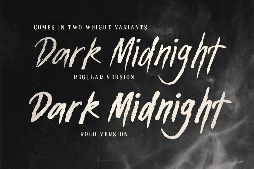 Dark Midnight Font