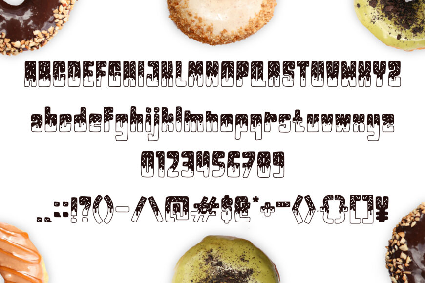 Donut Cookie Font