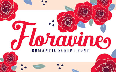 Floravine Romantic Font