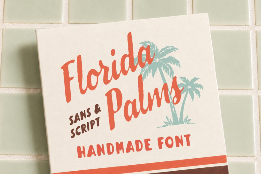Florida Palms Font