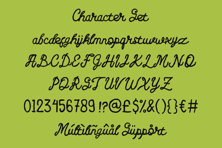 Floweey Doodle Font