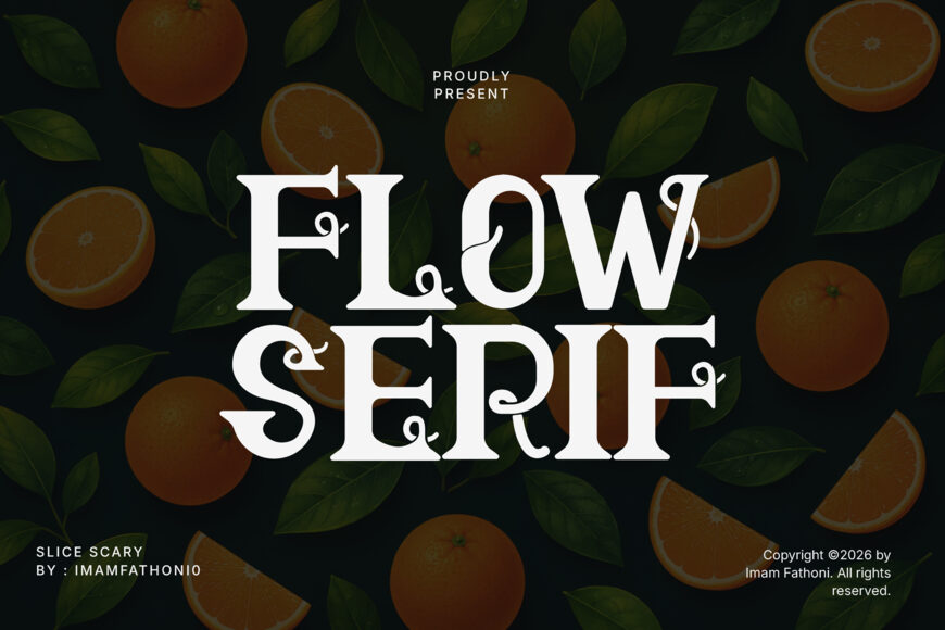 Flowserif Font