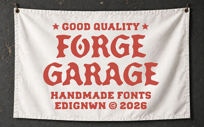 Forge Garage Font Duo