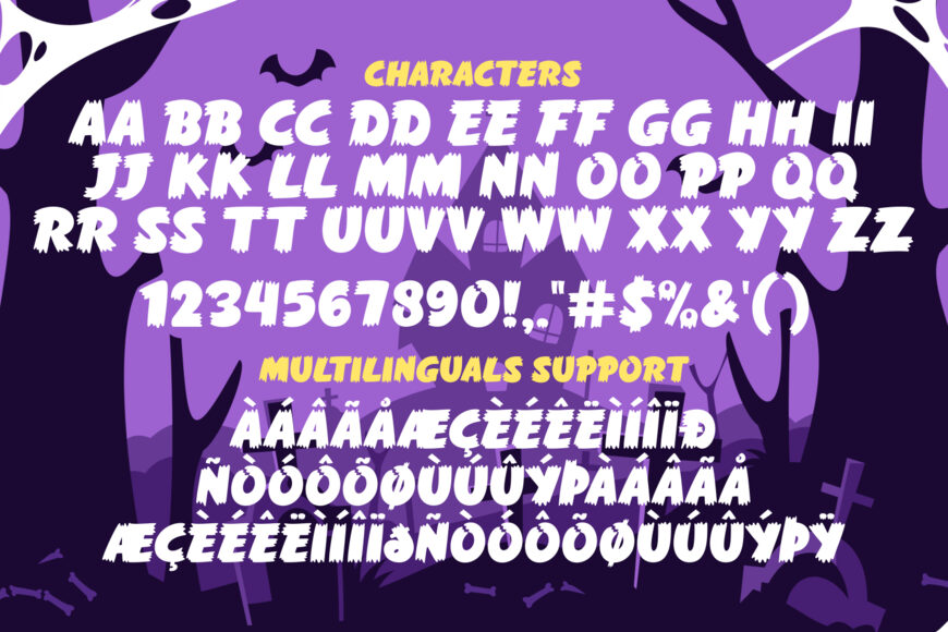 Freaky Ghost Font