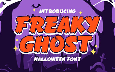 Freaky Ghost Font