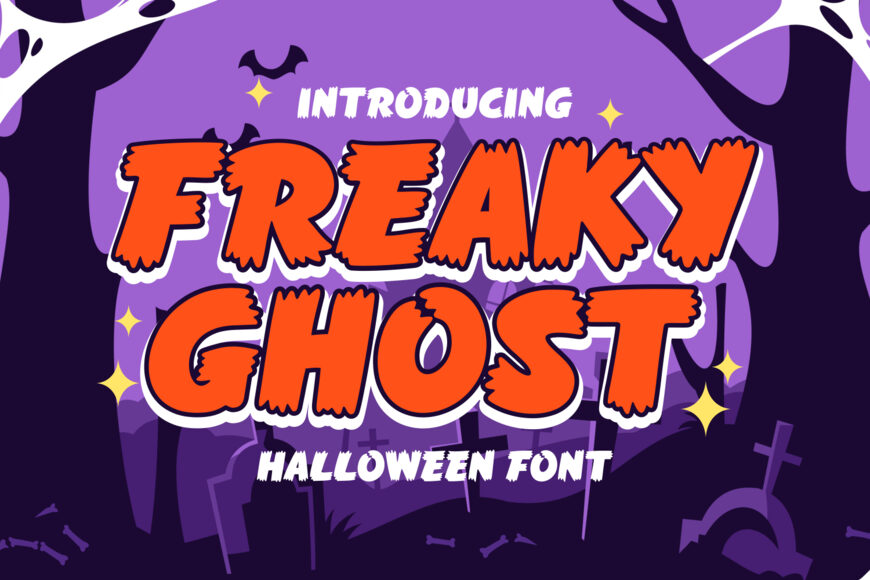 Freaky Ghost Font