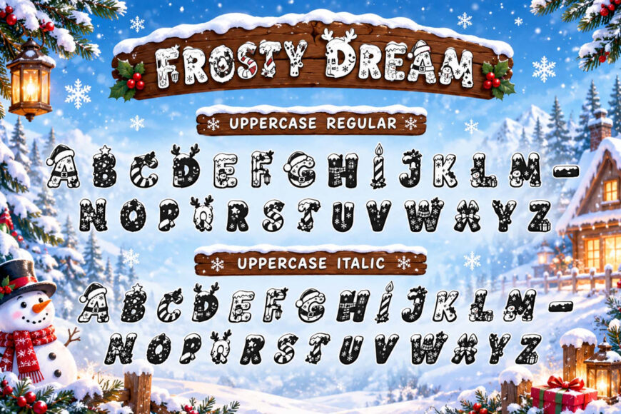 Frosty Dream Font