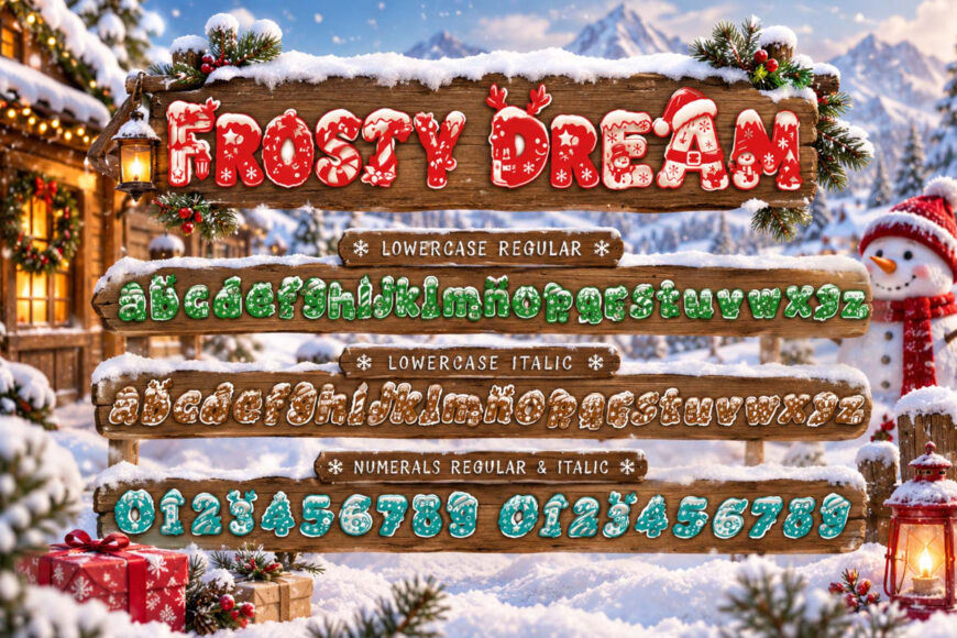 Frosty Dream Font