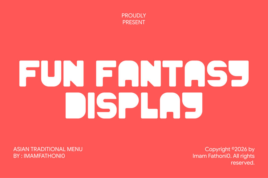 Fun Fantasy Display Font