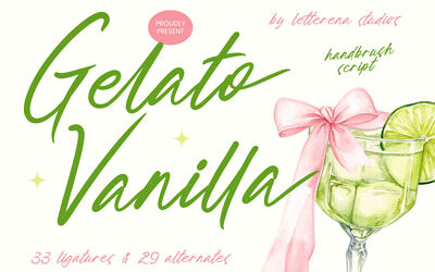 Gelato Vanilla Font