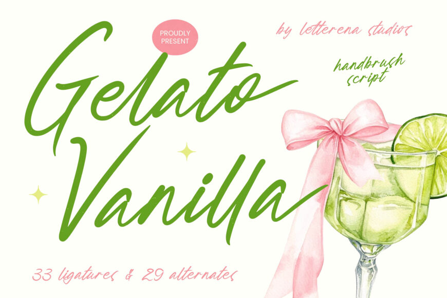 Gelato Vanilla Font