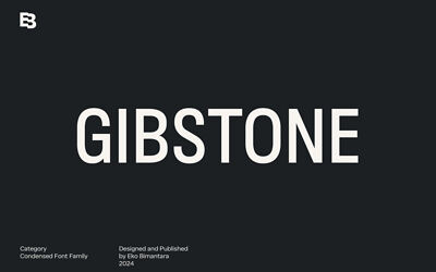 Gibstone Font Family