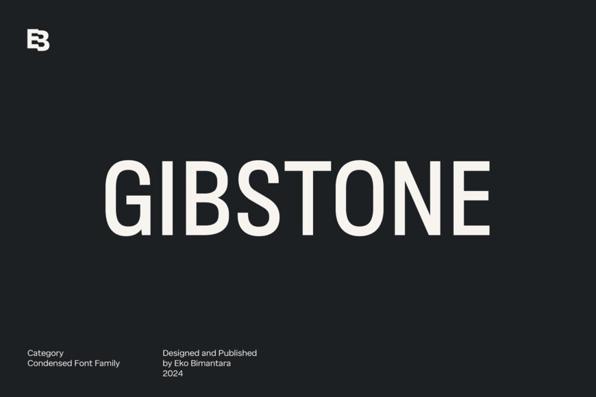 Gibstone Font Family
