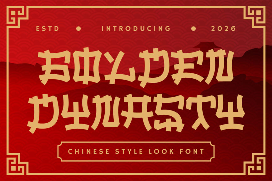 Golden Dynasty Font