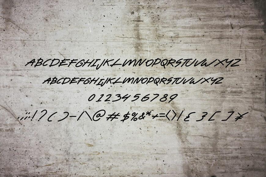 Graffiti Linewall Font