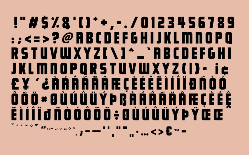 Headliner Font