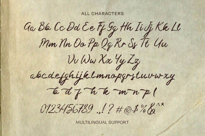 Hidden Stories Font